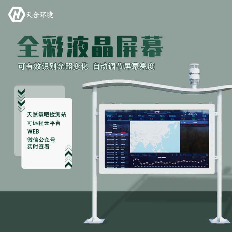 “空气维生素”还可改善儿童智力?全彩屏负氧离子检测站产品介绍~